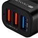 Canyon CNE-CCA07B, univerzálna autonabíjačka, 2x USB, + 1 x Qualcomm 3.0, inteligentná technológia nabíjania