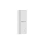 Canyon CNE-CPB010W Powerbank, polymérová, 10.000 mAh, 1 x USB výstup, micro USB/USB-C vstup, Smart IC, kompaktná, biela