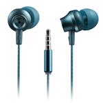 Canyon CNS-CEP3BG štýlové slúchadlá do uší, pre smartfóny, integrovaný mikrofón a ovládanie, zeleno modré