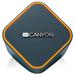 Canyon CNS-CSP203O reproduktory 2.0, 2 x2,5W, USB napájanie, 3.5 mm mini-jack, šedo-oranžové