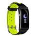 Canyon CNS-SB41BG smart hodinky, Bluetooth, farebný LCD displej 0.96´´, vodotesné IP 68, multišport režim, , čierno-zel
