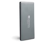 Canyon CNS-TPBP5DG ultratenká polymérová pohotovostná externá batéria s nabíjačkou , 5.000 mAh, , Dual USB, tmavo-šedá