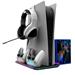 Canyon CS-51, multifiukčný stojan pre PS5 Slim, s chladením, nabíjanie 2 x gamepad, čierny CND-CSPS5B-1