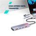 Canyon DS-18, USB-C Hub, 5 portov, 1x USB-C 5V DC nabíjanie, 2x USB-C, 10Gbps, 2xUSB 3.2 port, kompaktný CNS-TDS18