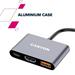 Canyon DS-4, USB-C HUB, 3 porty. 1xUSB-C, 1xUSB 3.2, 1xHDMI, 4K display support, 100W fast charging, 10Gbps CNS-TDS4