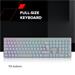 Canyon HKB-11, 2v1 bezdrôtová klávesnica, vodeodolná, 12 multim. kláves, RGB podsv, plnoh. veľkosť, štíhl CNS-HBTK11B-CS