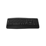 Canyon HKB-W6, 2v1 bezdrôtová 2.4GHz/BT klávesnica, ergonomická s opierkou, vodeodolná, 104 klávesov, SK/CZ CNS-HKBW6-CS