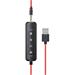 Canyon HS-7, PC Headset, USB/3.5mm jack, pokročilý konferenčný - slúchadla s mikrofónom, ovládanie na kábli, č CNS-HS07B