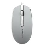 Canyon M-10, symetrická optická myš s efektom hladkého posuvu, USB, 1.000 dpi, 3 tlač, tmavo-šedá CNE-CMS10DG