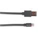 Canyon MFI-2, 1m plochý kábel Lightning/USB, MFI schválený Apple, tmavo-šedý CNS-MFIC2DG