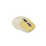 Canyon MW-26, 2v1 bezdrôtová optická myš Bluetooth / 2.4 GHz, tichá, 6 tlačidiel, 800/1200/1600/2400 DPI, žl CNS-CMSW26Y