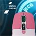 Canyon MW-26, 2v1 bezdrôtová optická myš Bluetooth / 2.4 GHz, tichá, rúžová CNS-CMSW26P
