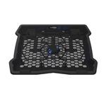 Canyon NS-02, chladiaci podstavec s ventilátorom pre notebook 10´´ - 15.6", LED podsvietenie, čierny CNE-HNS02
