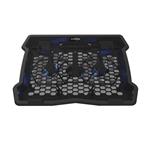 Canyon NS-03, chladiaci podstavec s 2 ventilátormi pre notebook 10´´ - 15.6", LED podsvietenie, čierny CNE-HNS03