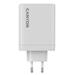 Canyon OnCharge 120ACC, vysokorýchlostná univerzálna nabíjačka do steny, 120W, 3x USB-C , 1x USB-A, biela CNS-CUW120ACC