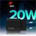 Canyon OnCharge 200, univerzálna nabíjačka do steny, 1x USB-C, PD 20W, biela CNE-CHA200-01