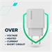 Canyon OnCharge 200, univerzálna nabíjačka do steny, 1x USB-C, PD 20W, biela CNE-CHA200-01