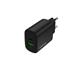 Canyon OnCharge 250, univerzálna nabíjačka do steny, 1x USB-C + 1x USB-A, PD 25W, čierna CNE-CHA250-31