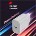Canyon OnCharge 250, univerzálna nabíjačka do steny, 1x USB-C, PD 25W, čierna CNE-CHA250-11