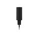 Canyon OnCharge 30CL, univerzálna cestovná nabíjačka do steny 1x USB-C, 30W PD, čierna CNE-CHA30CLB