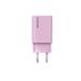 Canyon OnCharge 30CL, univerzálna cestovná nabíjačka do steny 1x USB-C, 30W PD, ružová CNE-CHA30CLPK