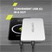 Canyon OnCharge 503, Powerbank, 3 000 mAh,in: USB-C 10W,out: USB-C 10W+Wireless 7.5W, ultratenká, hliníková CNS-CPB503SV