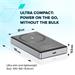 Canyon OnCharge 510, Powerbank, 10.000 mAh, in: USB-C, out: USB-C PD 20W + Wireless Magnet 15W, štíhla, béž CNS-CPB510BE