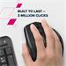 Canyon OnClick 17, ergonomická bezdrôtová optická myš, USB prijímač, 6 tlačidiel, 800/1200/1600 DPI, čierna CNE-CMSW17B