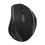 Canyon OnClick 17, ergonomická bezdrôtová optická myš, USB prijímač, 6 tlačidiel, 800/1200/1600 DPI, čierna CNE-CMSW17B