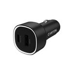 Canyon OnDrive 48, univerzálna autonabíjačka, 1x USB-C, 1x USB-A, rýchle nabíjanie, výkon 48 W CNE-CCABR3AC