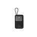 Canyon OnPower 101, Powerbank, 10.000 mAh, dig. disp., in: USB-C, out: USB-A, QC 3.0/USB-C, PD 22,5W, integ CNS-CPB101BK