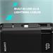Canyon OnPower 104, powerbanka 10 000 mAh, 22,5 W, USB-C / USB-A, integrované káble USB-C + Lightning, čiern CNS-CPB104B