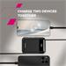 Canyon OnPower 104, powerbanka 10 000 mAh, 22,5 W, USB-C / USB-A, integrované káble USB-C + Lightning, čiern CNS-CPB104B