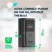 Canyon OnPower 130, Powerbank, 10.000 mAh, displej, in: USB-C, out: 2x USB-C PD 30W / USB-A, hodiny/budík/p CNS-CPB130DG