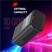Canyon OnPower 130, Powerbank, 10.000 mAh, displej, in: USB-C, out: 2x USB-C PD 30W / USB-A, hodiny/budík/p CNS-CPB130DG
