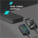 Canyon OnPower 200, Powerbank, 20.000 mAh, LED indikátor, in: 1x USB-C/1x microUSB, out: 1x USB-C a 2x USB-A CNS-CPB200B