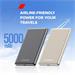 Canyon OnPower 505, Powerbank, 5.000 mAh, in: USB-C, out: USB-C PD 20W + Wireless Magnet 15W, ultratenká, š CNS-CPB505DG