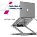 Canyon OnStand 2, Stojan na notebook s odnímateľným hubom 6v1 CNS-SDS2