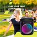 Canyon PBSP-5, On Fun 5 prenosný Bluetooth Párty reproduktor s ekvalizérom a RGB osvetlením CNE-PBSP5