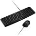 Canyon SET-1, klávesnica, USB, plnohodnotná. SK/CZ, vodeodolná + optická myš 1.000 dpi,, čierne CNE-CSET1-CS