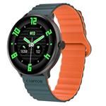 Canyon SW-69, Jacky, smart hodinky, BT, fareb. LTPS displej 1,3", vodotes. IP68, 25 športov, zeleno/oranžové CNS-SW69BG