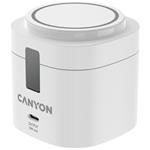 Canyon WS-405, 4v1, bezdrôtová Qi2 nabíjacia stanica pre 4 zariadenia simultánne, biela CNS-WCS405WW/A