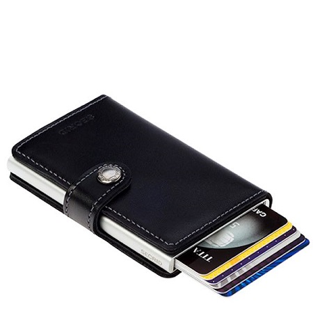 Card Guard Power Wallet (černý) - Bezpečnostní peněženka a powerbanka v jednom M14708