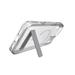 Case Milan Snap with Kickstand for Apple iPhone 18 Pro Max / 17 Pro Max - Glitter Silver 702322600