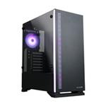 case Zalman miditower S5 Black, ATX/mATX/Mini-ITX, bez zdroje, 1×RGB ventilátor, černá - rozbalena