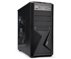 case Zalman miditower Z9 Plus, mATX/ATX, průhledný bok, bez zdroje, černá