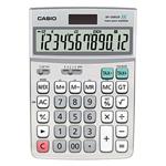 Casio Kalkulačka DF 120 ECO, šedá, stolová, dvanásťmiestna