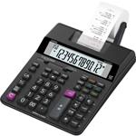 Casio Kalkulačka HR 200 RCE, čierna, dvanásťmiestna, s tlačou, duálne napájanie, dvojfarebná tlač