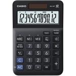Casio Kalkulačka MS 20 F, čierna, stolová s výpočtom DPH, dvanásťmiestna