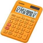 Casio Kalkulačka MS 20 UC RG, oranžová, dvanásťmiestna, duálne napájanie